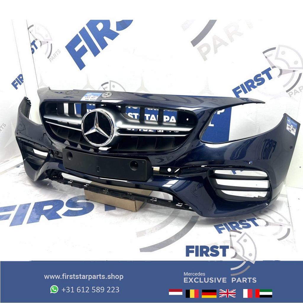 W213 E63 AMG VOORBUMPER E63s BUMPER COMPLEET origineel Merce, Gebruikt, -, Voor, Ophalen of Verzenden