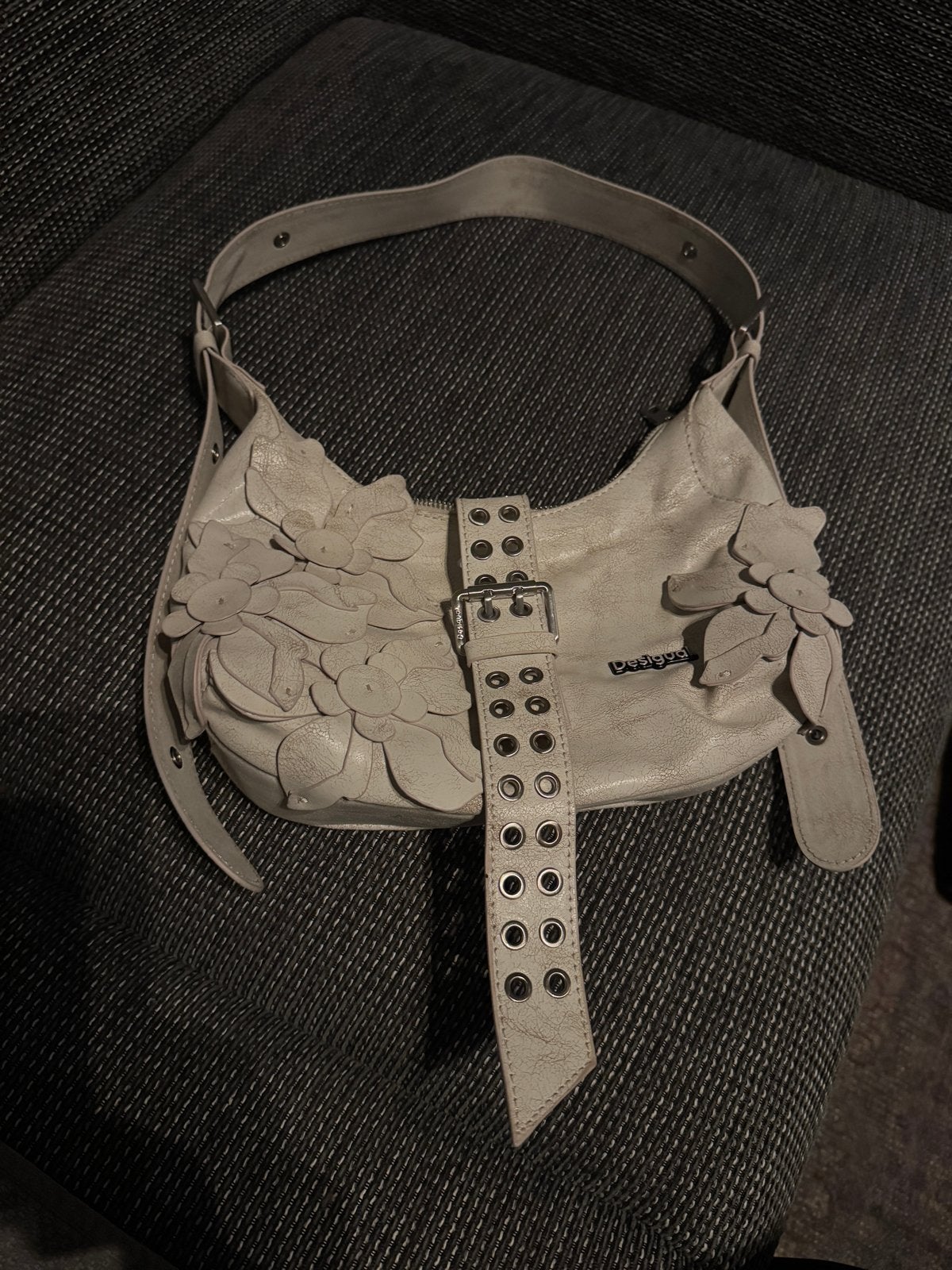Desigual schoudertasje met bloemdetails, Ophalen of Verzenden, Nieuw, Schoudertasje