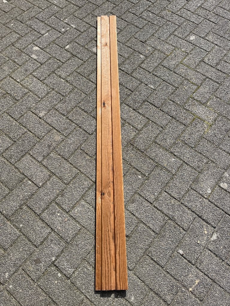 grenen waxed wood gevelbekleding, Geïmpregneerd, Minder dan 25 mm, Grenen, Nieuw