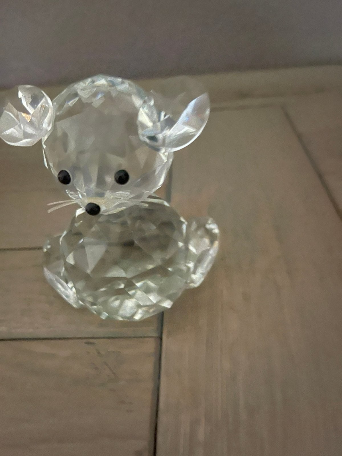 Kristallen Swarovski beertje, Ophalen of Verzenden, Zo goed als nieuw, Figuurtje