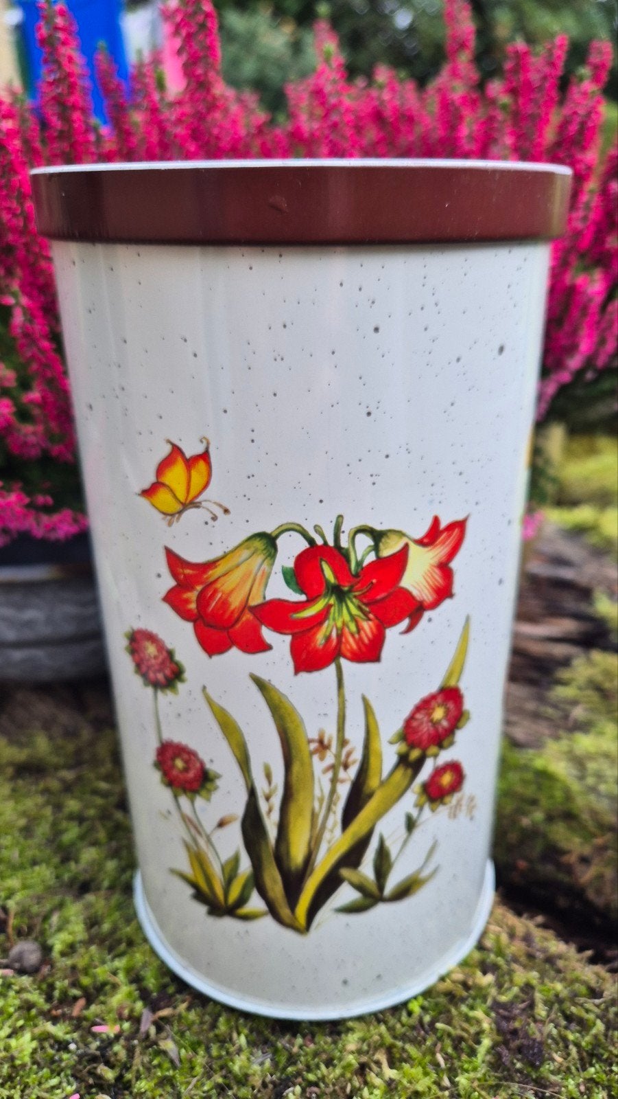 Vintage Wildflower voorraadbus, Ophalen of Verzenden