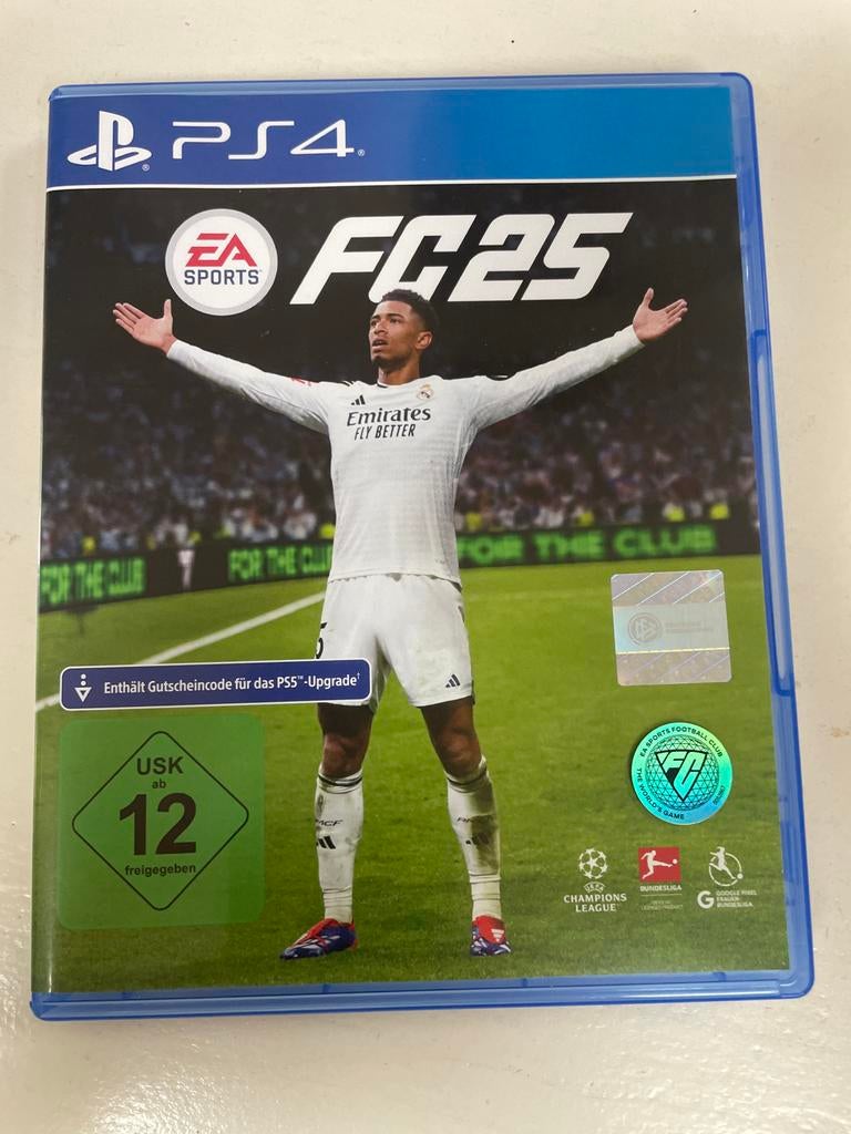 EA Sports FC 25 PS4 - Voetbalgame met PS5-upgrade, Ophalen, Online, 1 speler, Zo goed als nieuw
