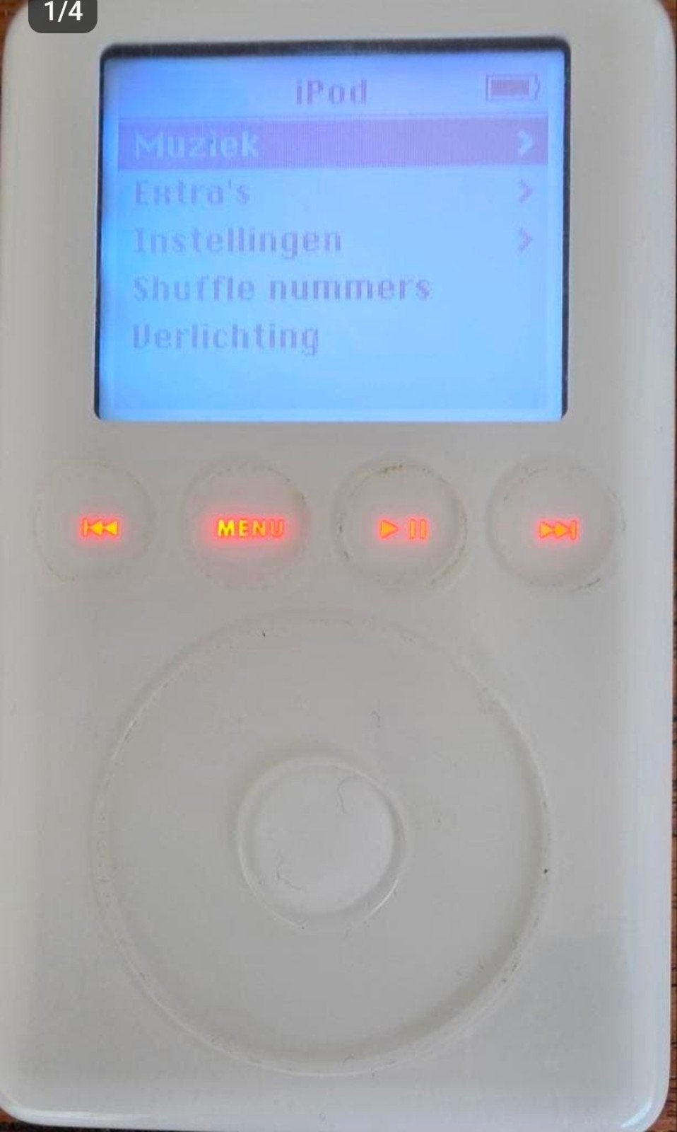 Apple Ipod A1040 20gb, Ophalen of Verzenden, Gebruikt, Classic, 10 tot 20 GB