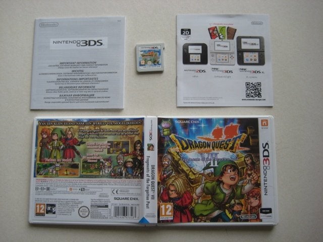 Dragon Quest 7 VII Nintendo 3DS 3-ds, Spelcomputers en Games, Games | Nintendo 2DS en 3DS, 1 speler, Ophalen of Verzenden, Zo goed als nieuw