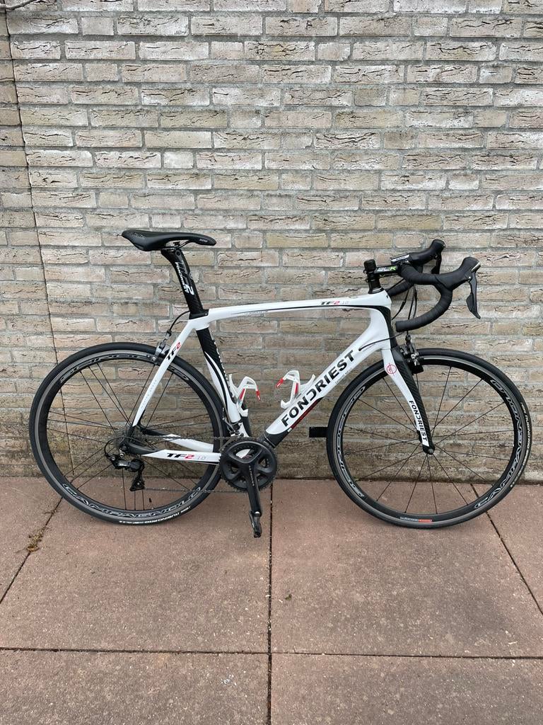 Fondriest full carbon racefiets, Fietsen en Brommers, Fietsen | Racefietsen, Carbon, Zo goed als nieuw, Meer dan 20 versnellingen