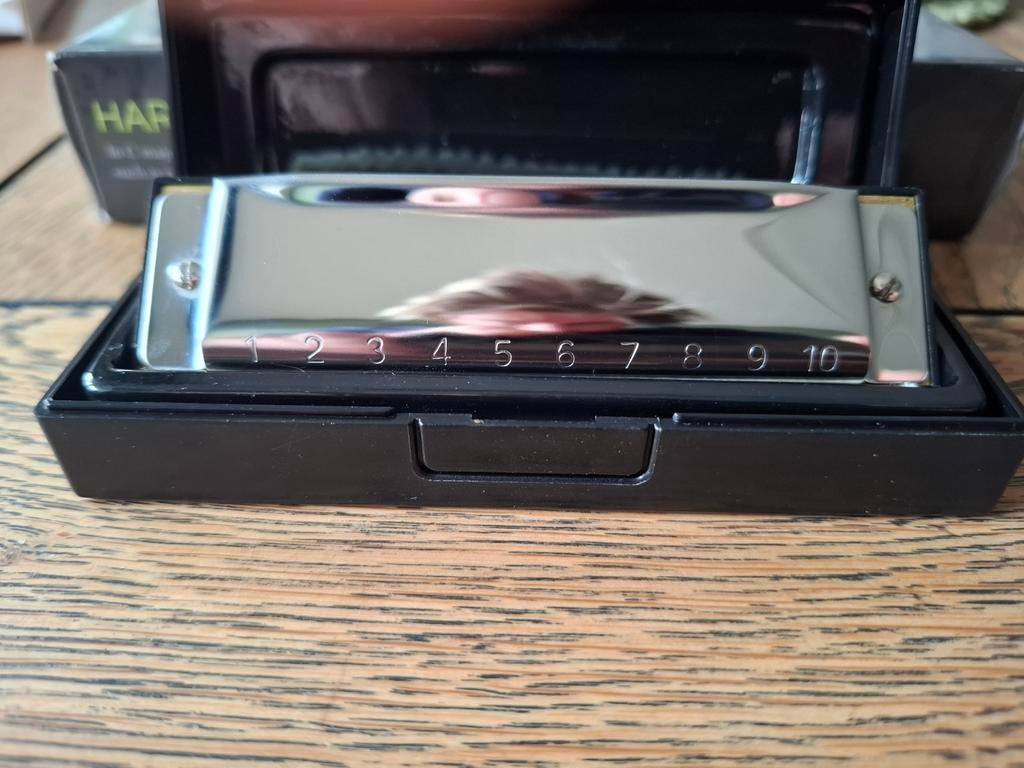 Nieuwe mondharmonica C-majeur in premium roestvrij staal!, Muziek en Instrumenten, Blaasinstrumenten | Mondharmonica's, Ophalen of Verzenden