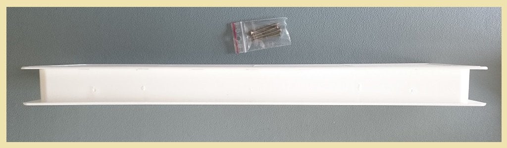 463137 Ventilatierooster 2-delig inbouw. 463x137 mm. € 19,95, Ophalen of Verzenden, Nieuw, Overige typen