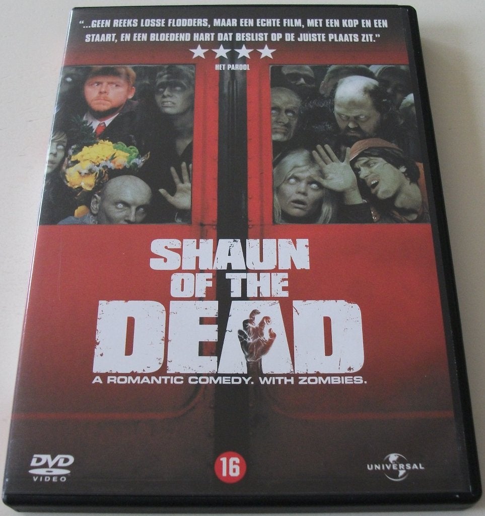 Dvd *** SHAUN OF THE DEAD *** A Romantic Comedy With Zombies, Vanaf 16 jaar, Ophalen of Verzenden, Zo goed als nieuw, Overige genres