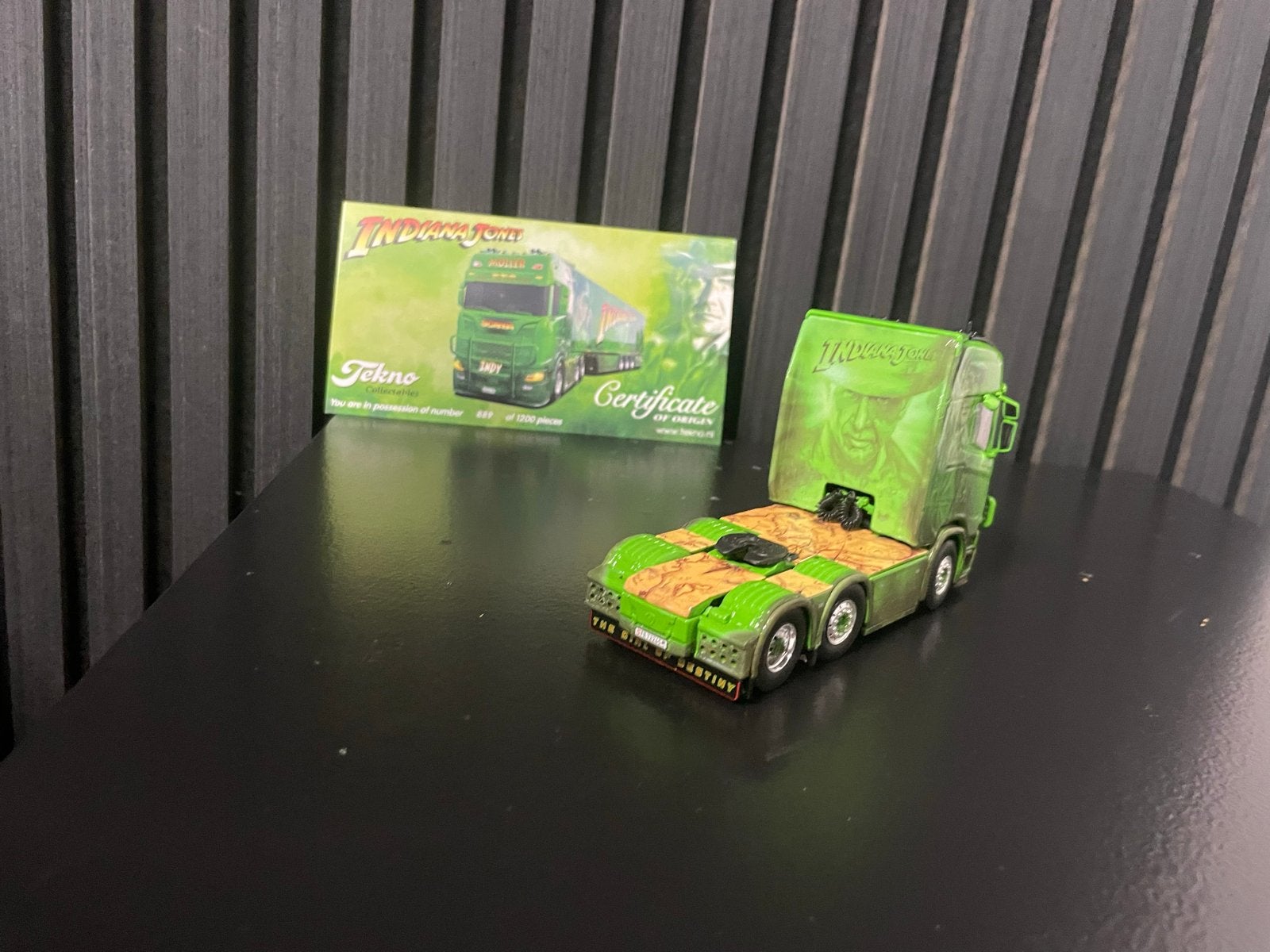 Tekno Scania S660 Indiana Jones, Ophalen of Verzenden, Zo goed als nieuw, Bus of Vrachtwagen