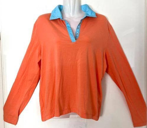 Paul & Shark top/shirt maat 44/46 [v], Maat 42/44 (L), Oranje, Ophalen of Verzenden, Zo goed als nieuw