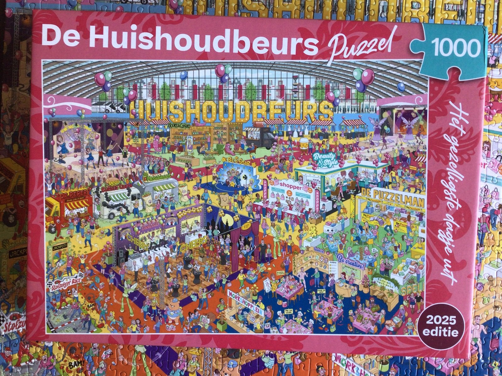 Puzzel. De Huishoudbeurs.  1000 stukjes., Hobby en Vrije tijd, Ophalen, 500 t/m 1500 stukjes, Zo goed als nieuw