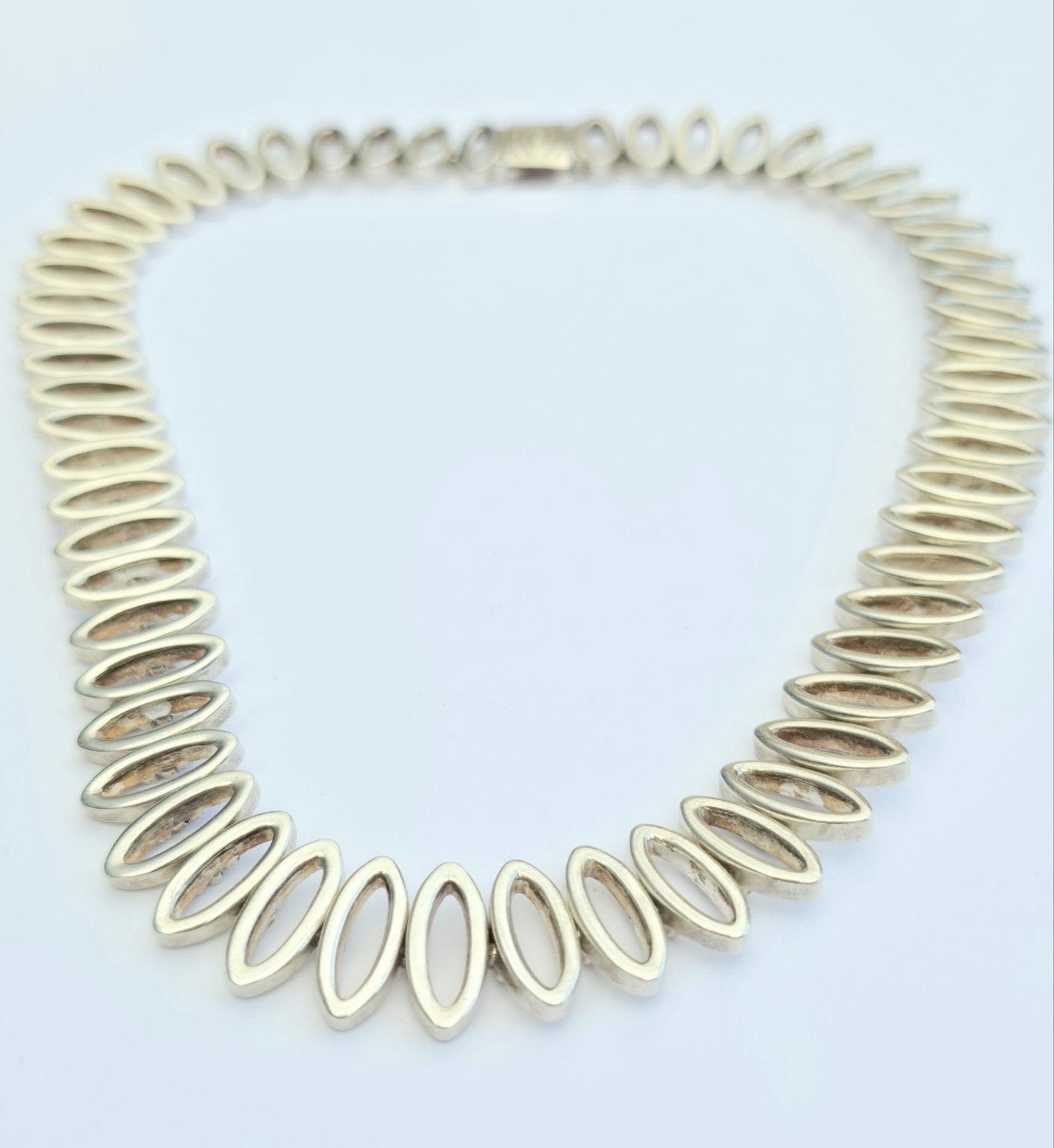 Zilveren Design Ketting, Verzenden, ., Zo goed als nieuw, .