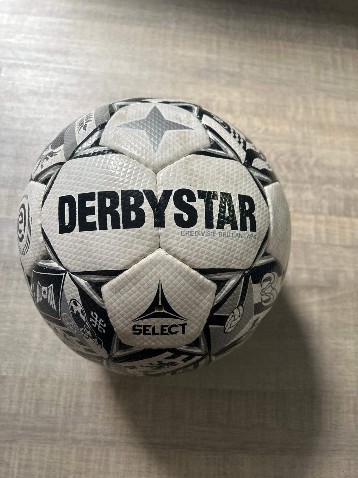 Echt gebruikte AZ wedstrijdbal - Derbystar Eredivisie, Verzenden, Gebruikt, Bal