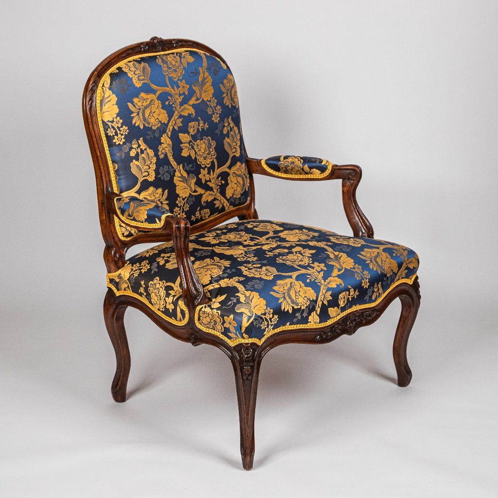 Louis XV Fauteuil, 18e-eeuw, Antiek en Kunst, Antiek | Meubels | Stoelen en Banken, Ophalen