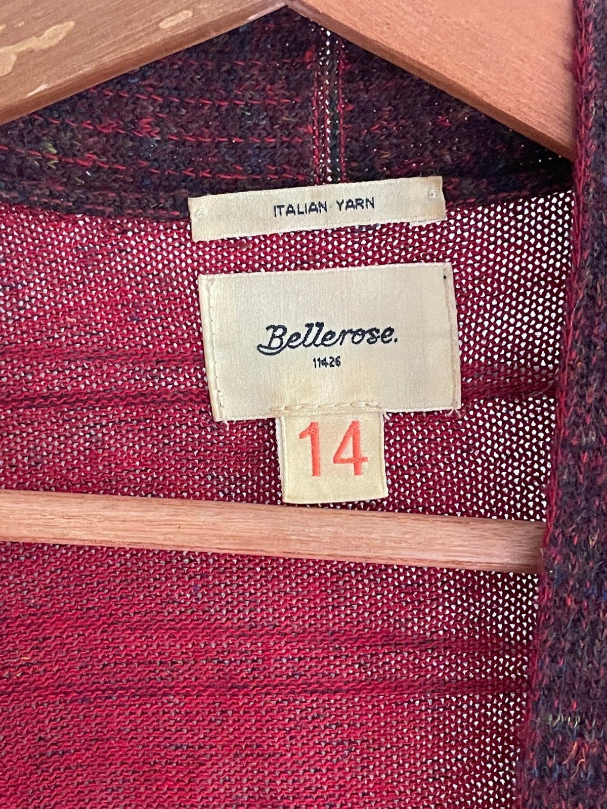 bellerose vestje rood, Kleding | Dames, Ophalen of Verzenden, Zo goed als nieuw, Rood