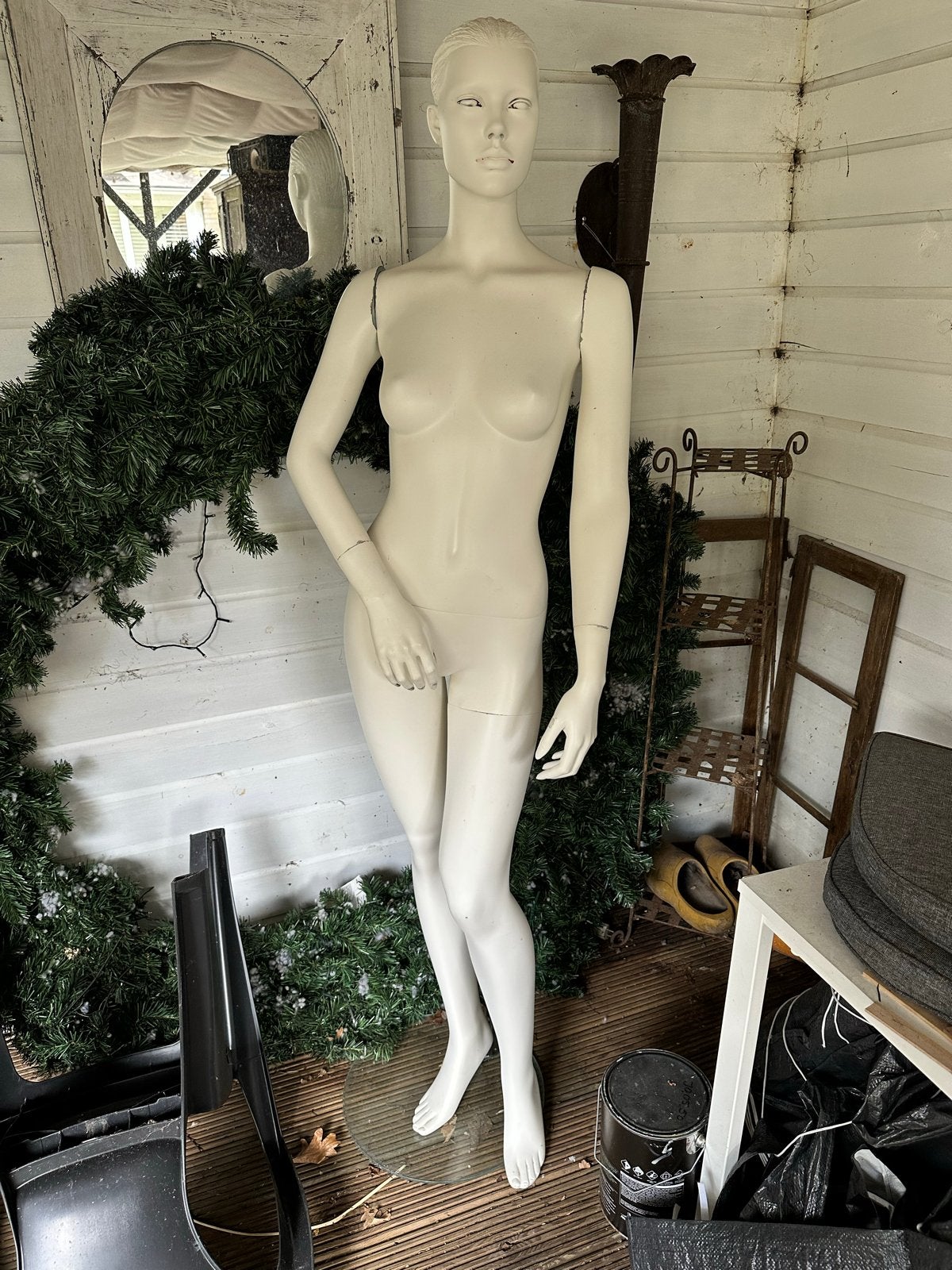 Etalagepop / Mannequin - Vrouwelijke Paspop, Ophalen, Gedragen