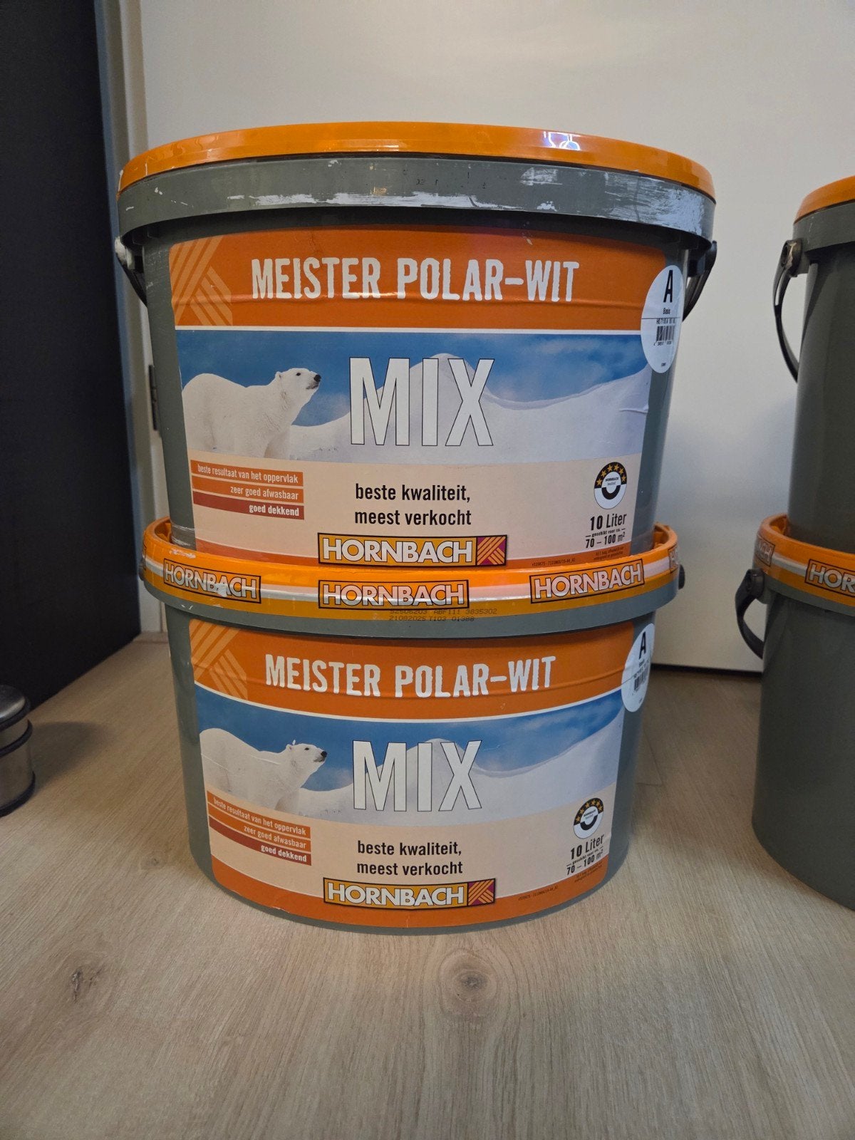 flexa muurverf iets  marmer v3, Ophalen, Wit, Nieuw, Verf