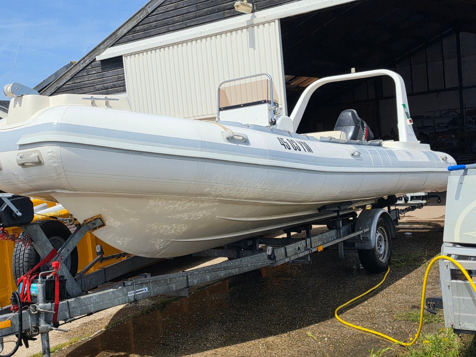 Wav 650 RIB  ruilen voor een speedboot met open neus, Watersport en Boten, Gebruikt, Ophalen of Verzenden, Inclusief motor, Polyester/glasvezel