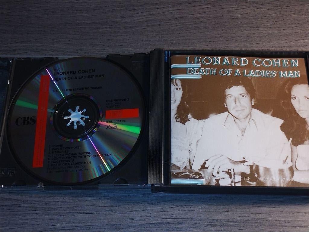 Leonard Cohen - Death Of A Ladies Man / Various Positions, Ophalen of Verzenden, Zo goed als nieuw