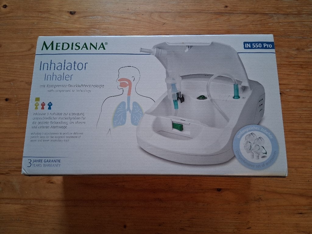 Medisana Inhalator - 550 Pro, Ophalen of Verzenden, Gebruikt