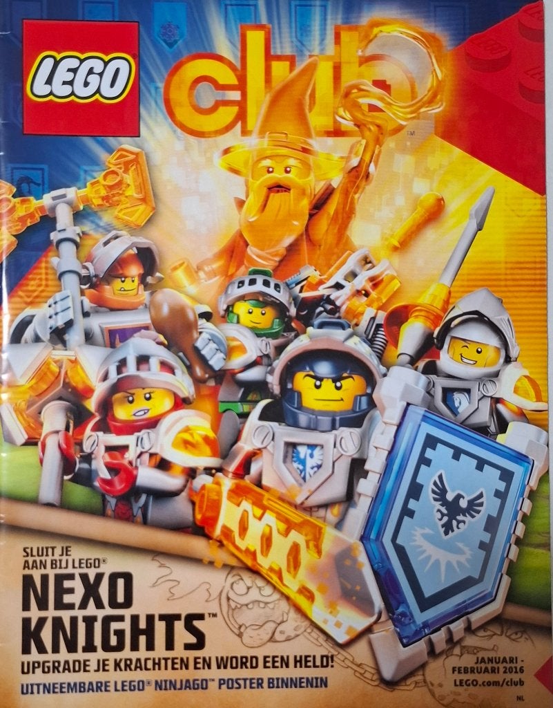 LEGO CLUB 2016 januari-februari NIEUW, Boeken, Ophalen of Verzenden, Nieuw, Overige typen