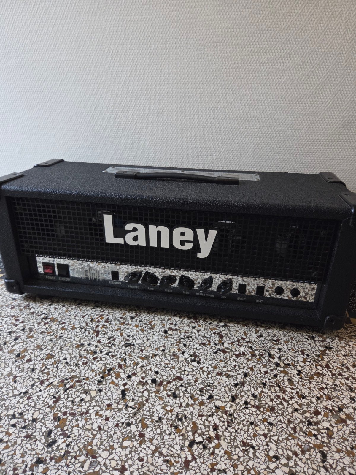 Laney GH100S Tony Iommy Signature gitaar versterker head, Ophalen, Gebruikt, Gitaar, 100 watt of meer