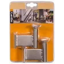 CanDo leuninghouder Detroit RVS-look 2 stuks(7), Ophalen, Nieuw, Overige typen