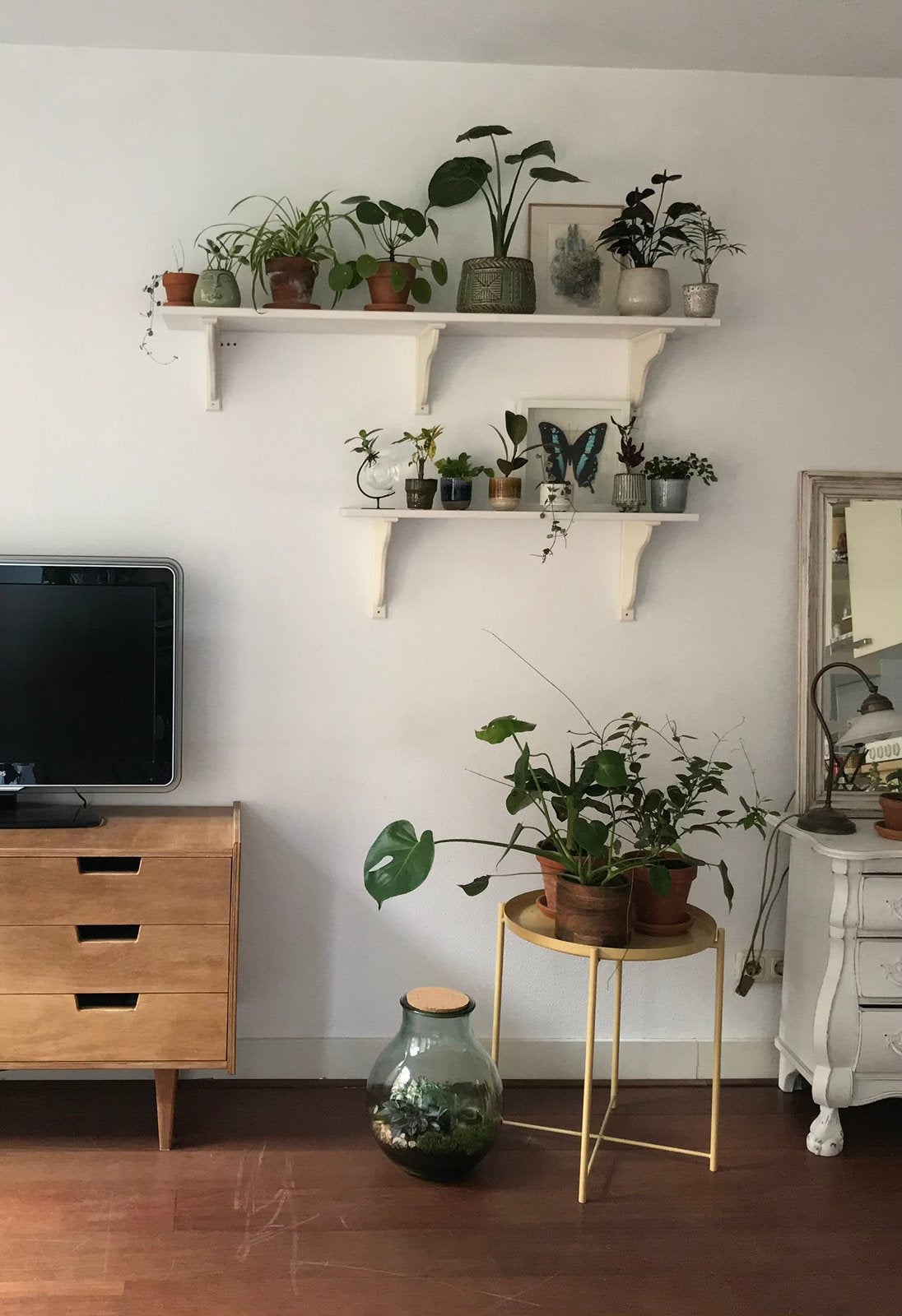 Wandplanken ikea EKBY HENSVIK, Huis en Inrichting, Ophalen, Gebruikt