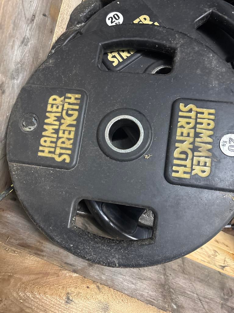 Hammer Strength halterschijven 4 x 20 kg