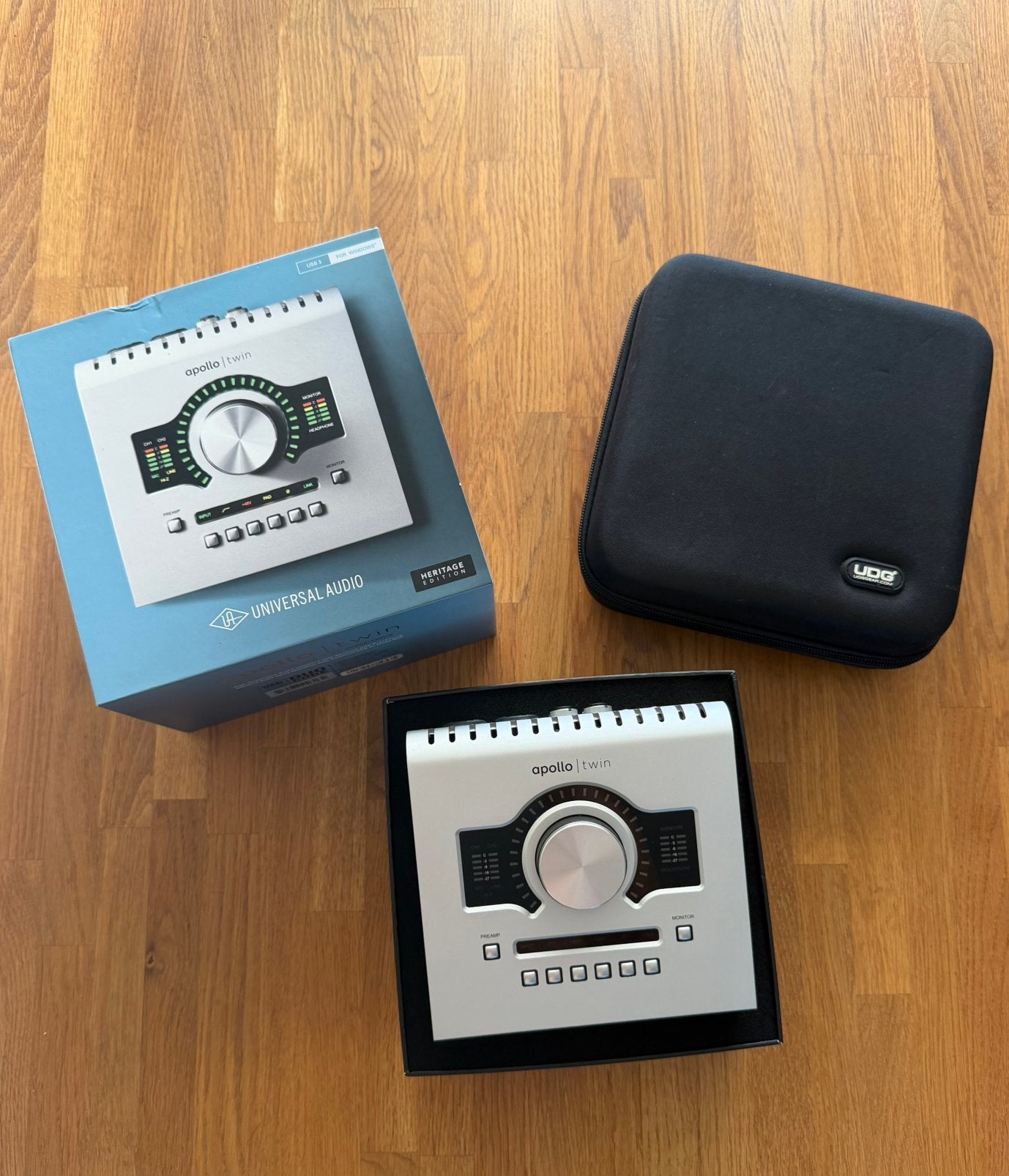 Audio interface (Universal Audio - Apollo Twin), Ophalen, Zo goed als nieuw
