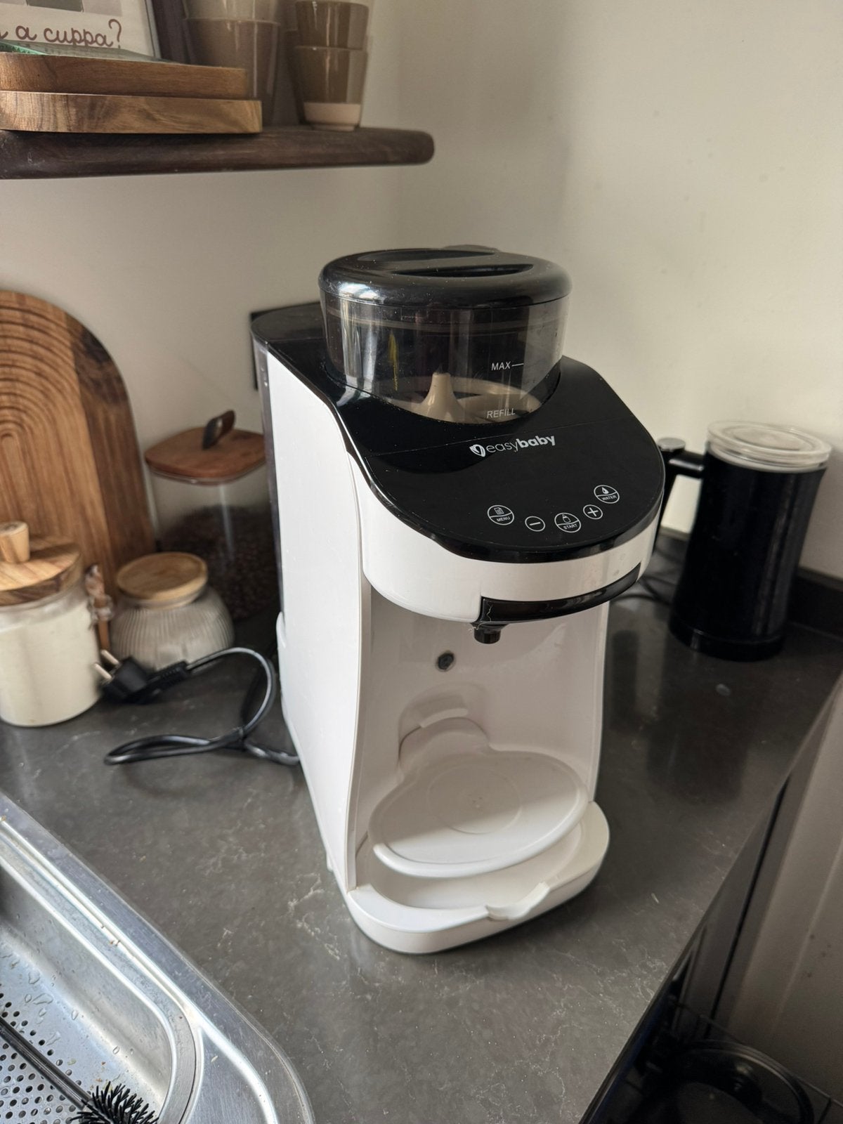 Easybaby milkmaker, Ophalen, Gebruikt