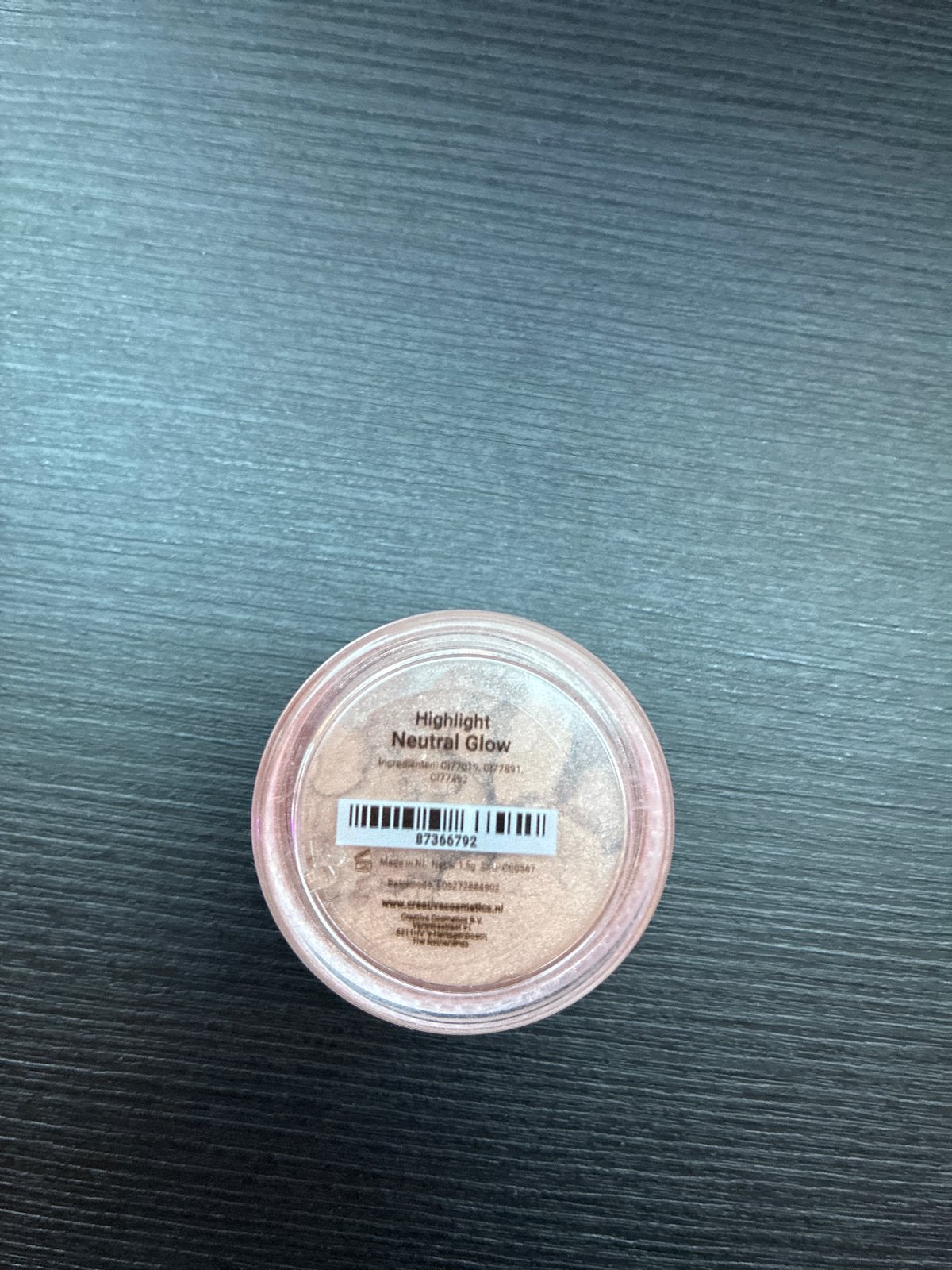 Creative Cosmetics Highlight Neutral Glow, Overige kleuren, Gehele gezicht, Nieuw, Ophalen of Verzenden