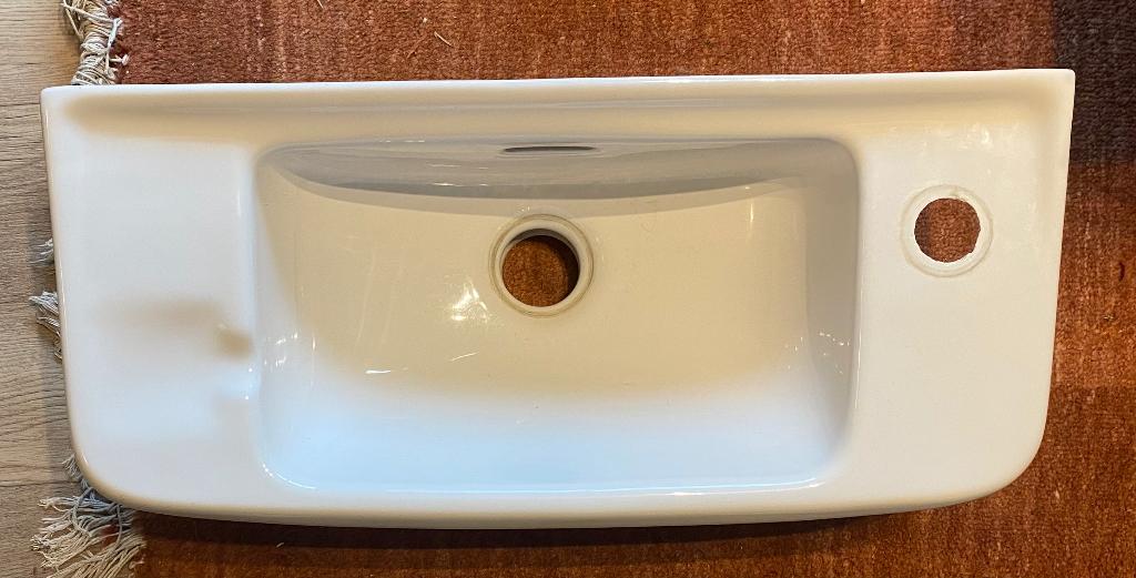 Fonteintje voor in de WC, Doe-het-zelf en Verbouw, Sanitair, Ophalen, Gebruikt, Steen, Toilet