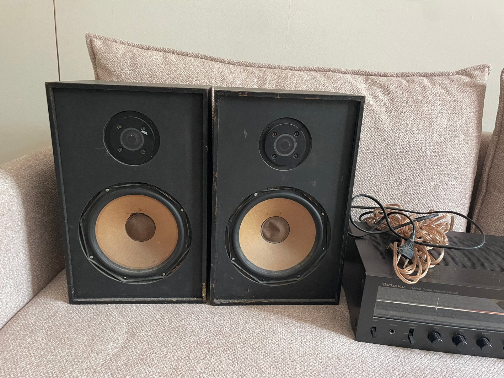 Retro muziekinstallatie, werkt nog goed, Gebruikt, Overige typen, Minder dan 60 watt, Ophalen