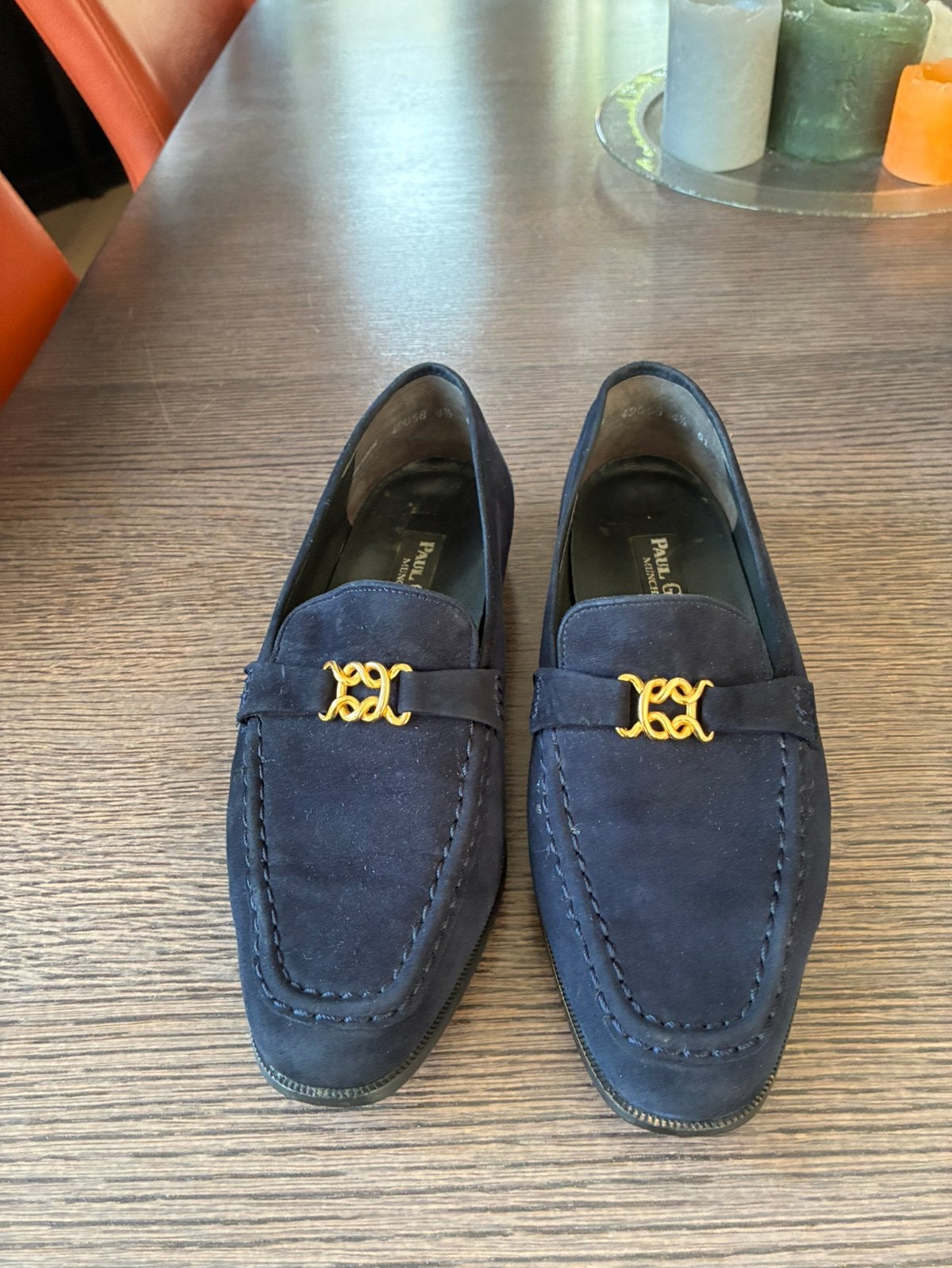 Paul Green dames loefers maat 37.5, Blauw, Instappers, Ophalen of Verzenden, Zo goed als nieuw