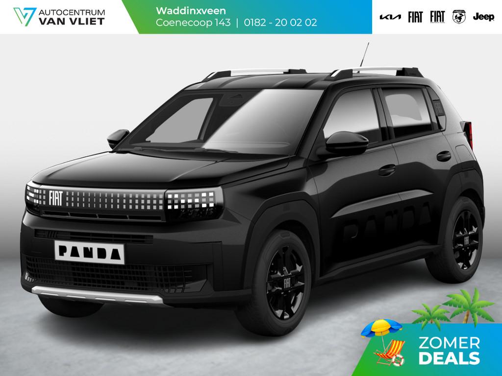 Fiat Grande Panda 1.2 Hybrid ICON | Pack Style, 12 maanden, Stof, Zwart, Zwart