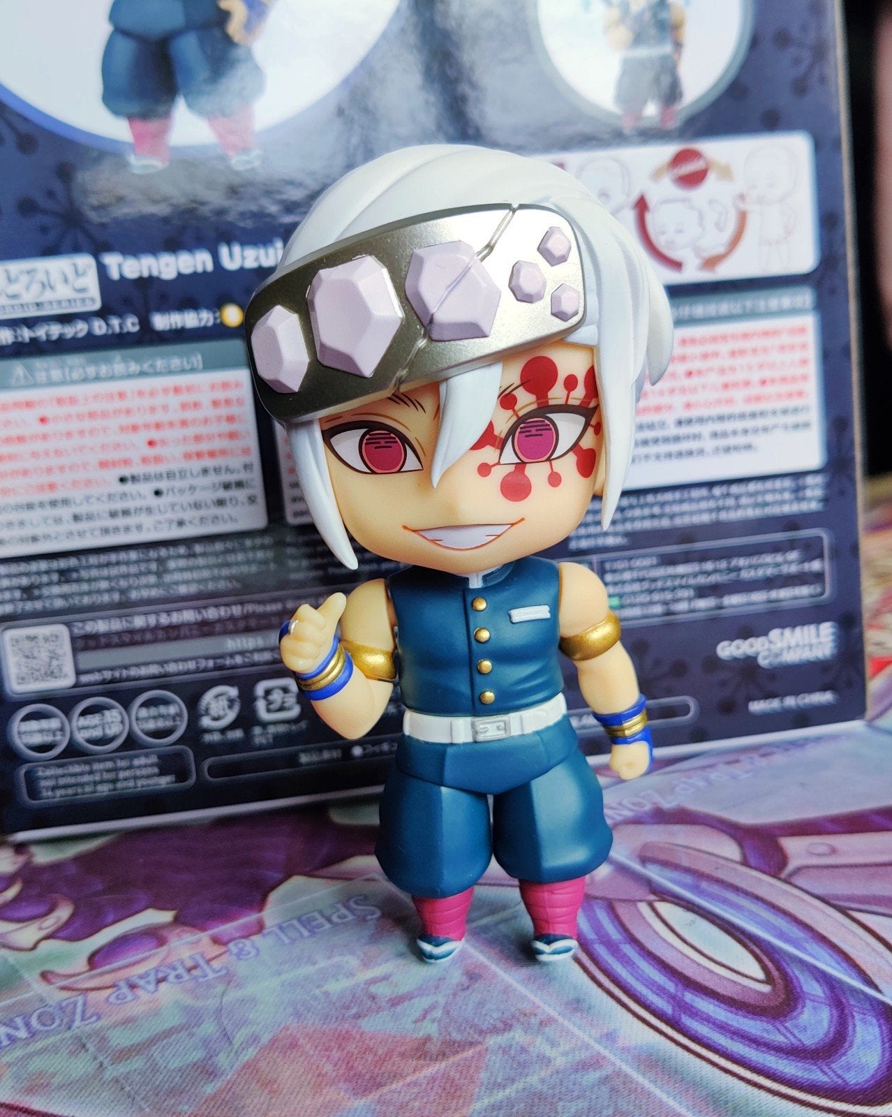 Demon Slayer Tengen Uzui nendoroid anime figure, Ophalen of Verzenden