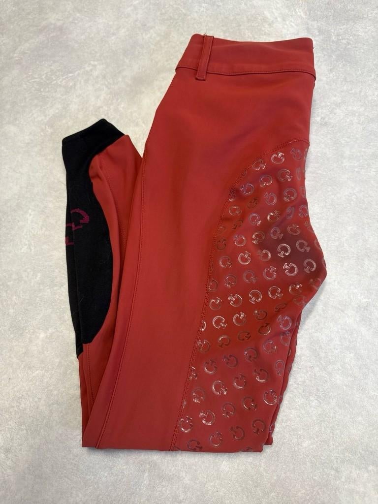 Cavalleria Toscana rijbroek full grip rood 38, Gebruikt, Dressuur, Dames, Onderkleding