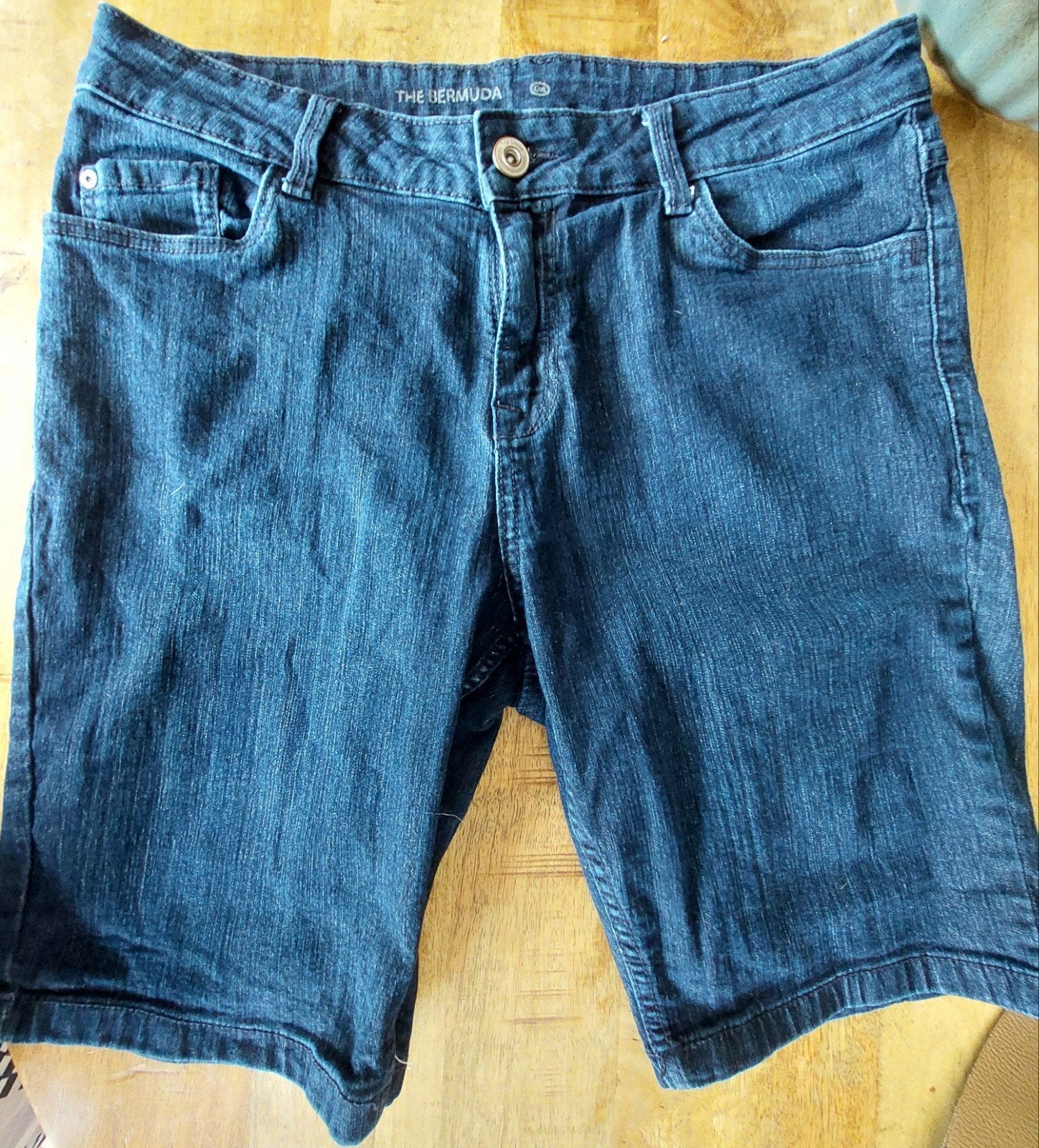 Donkerblauwe Bermuda Short- Maat 40, Maat 38/40 (M), Kort, Blauw, Ophalen of Verzenden