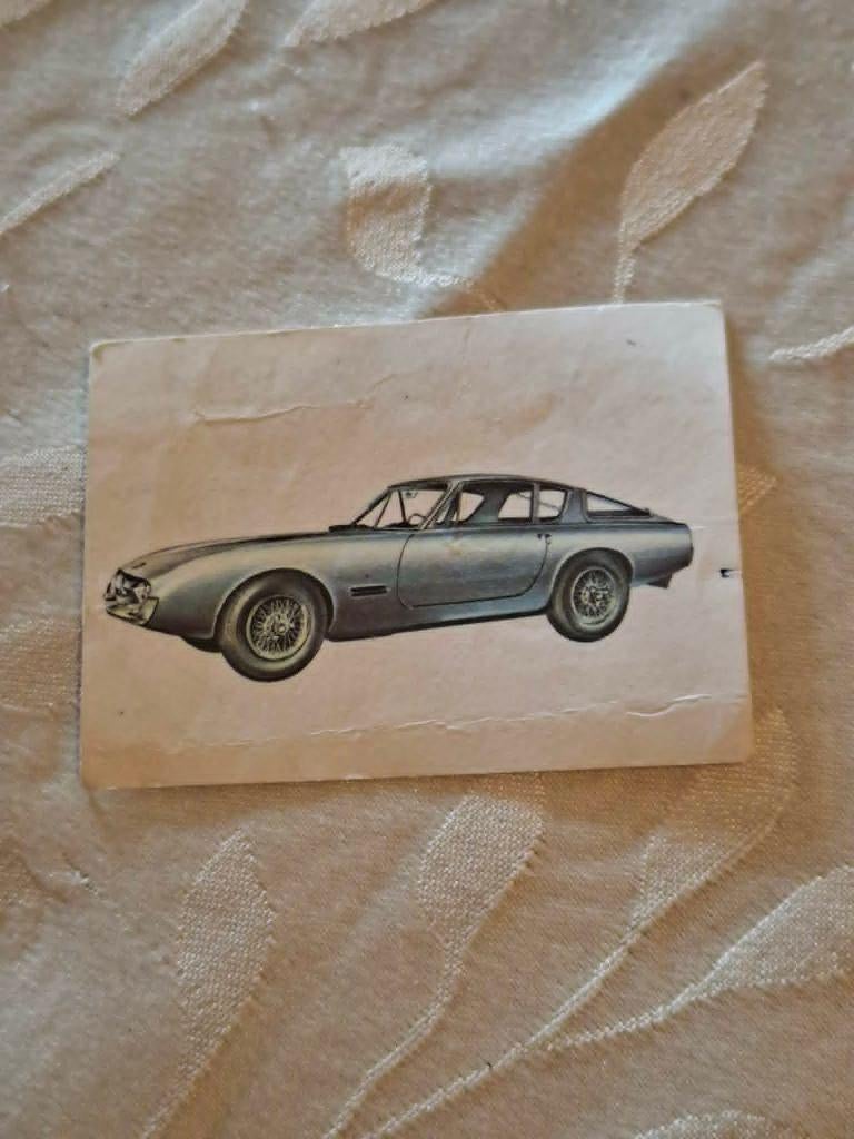 Prentje/Chromo : Ghia 230 S / Chocolade Jacques, Verzamelen, 1960 tot 1980, Gebruikt, Verzenden, Prent