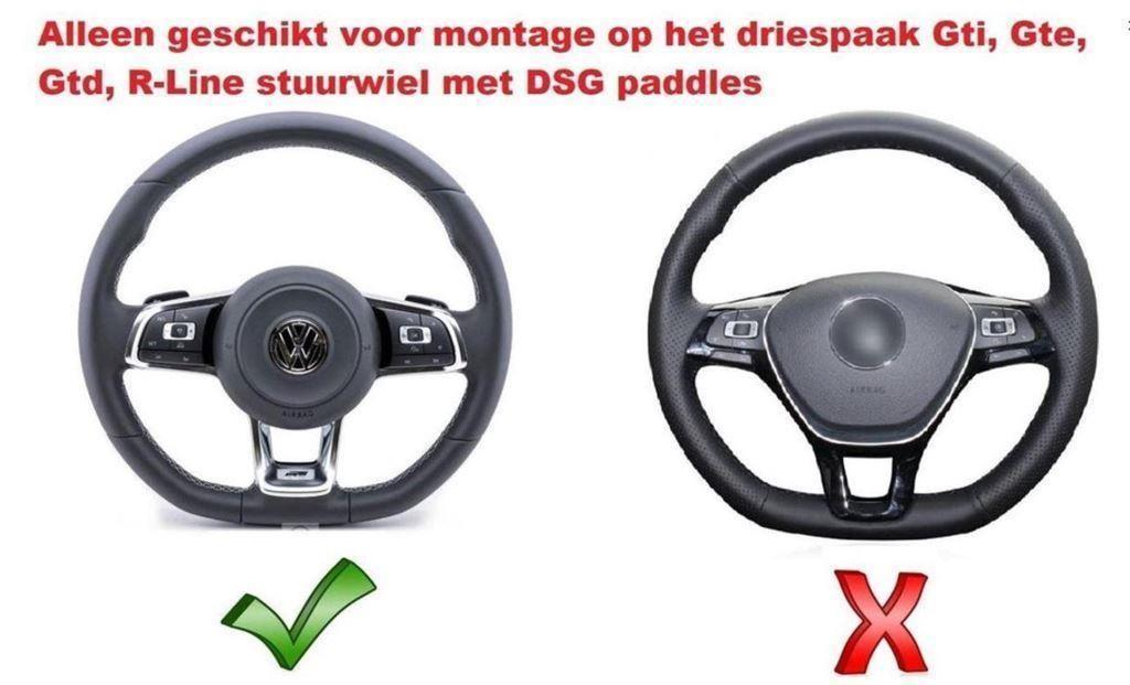 Flippers Geschikt Voor Vw Golf 7 Dsg Gti Gtd Gte R Line Stuu, Verzenden, Automotive Parts, A.parts@hotmail.nl, Trasmolenlaan 12 3447 GZ Woerden