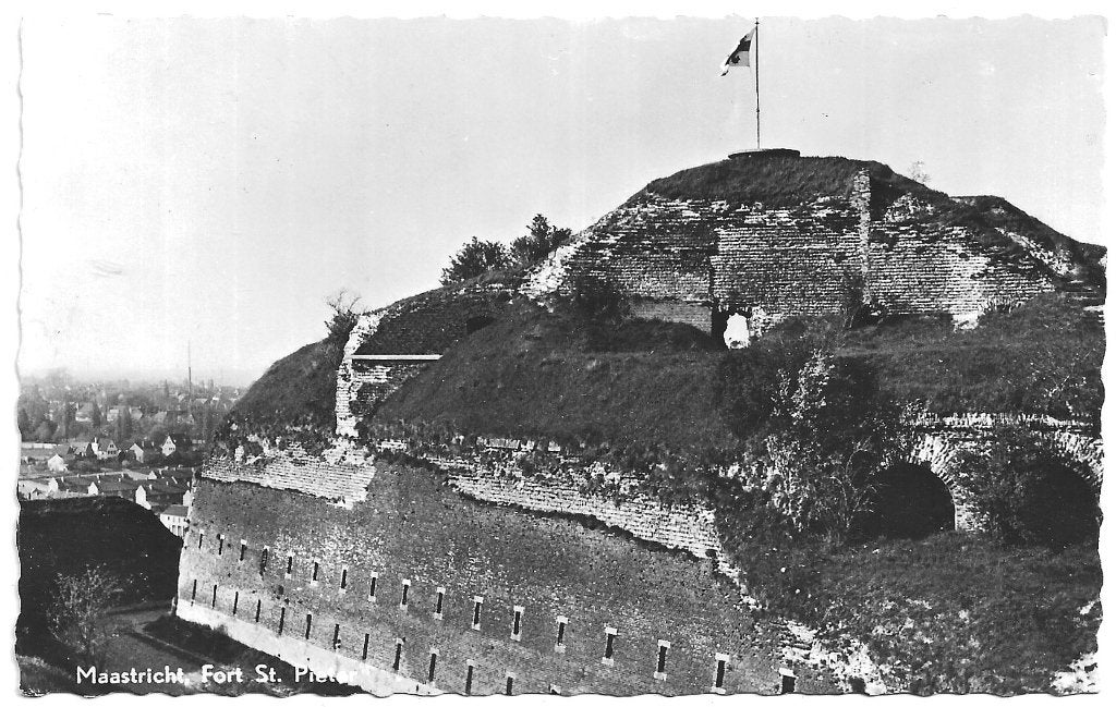 AK Maastricht - Fort Sint Pieter, Verzenden, 1940 tot 1960, Ongelopen, Limburg