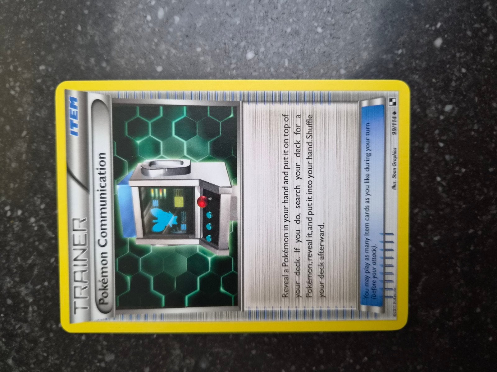 Pokémon Communication (2011) - Uitstekende staa, Hobby en Vrije tijd, Verzamelkaartspellen | Pokémon, Ophalen of Verzenden, Zo goed als nieuw
