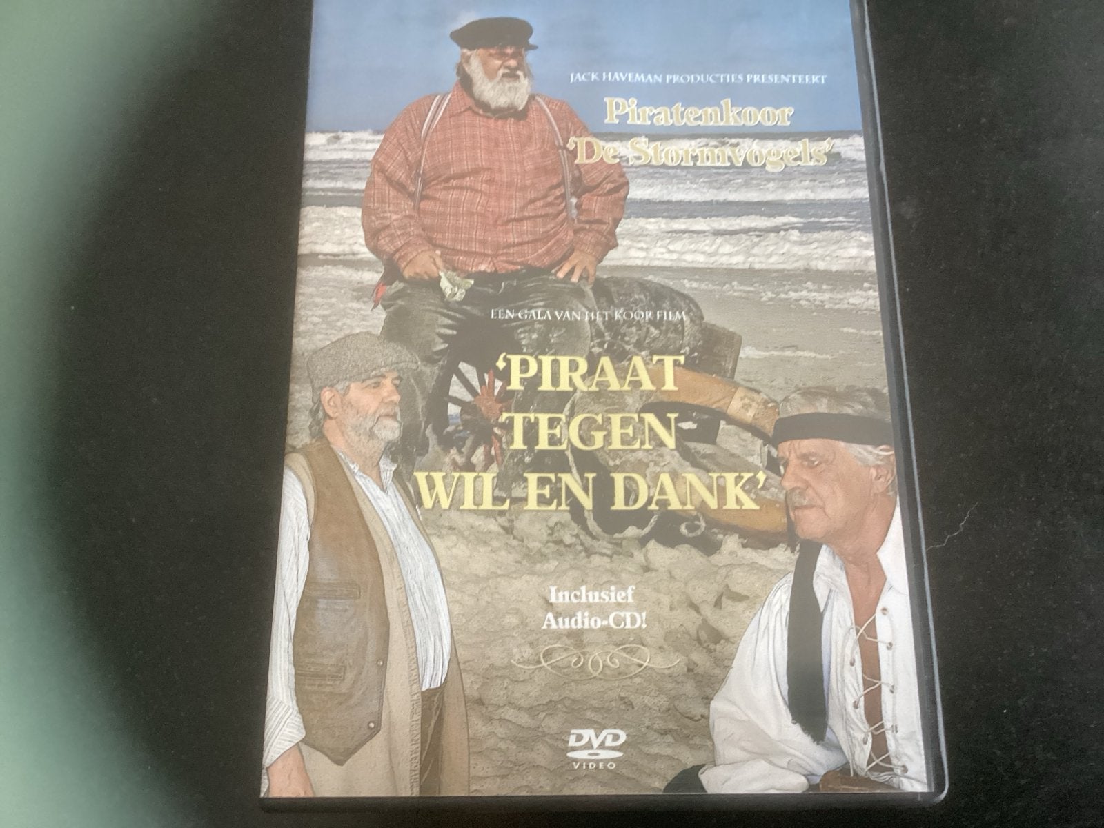 Piraat Tegen Wil En Dank - DVD met Audio-CD, Alle leeftijden, Gebruikt, Inclusief DVD, Ophalen of Verzenden