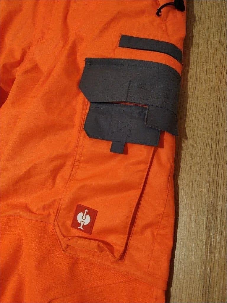 Engelbert Strauss veiligheidswerkbroek oranje/grijs maat 50, Verzenden, Nieuw