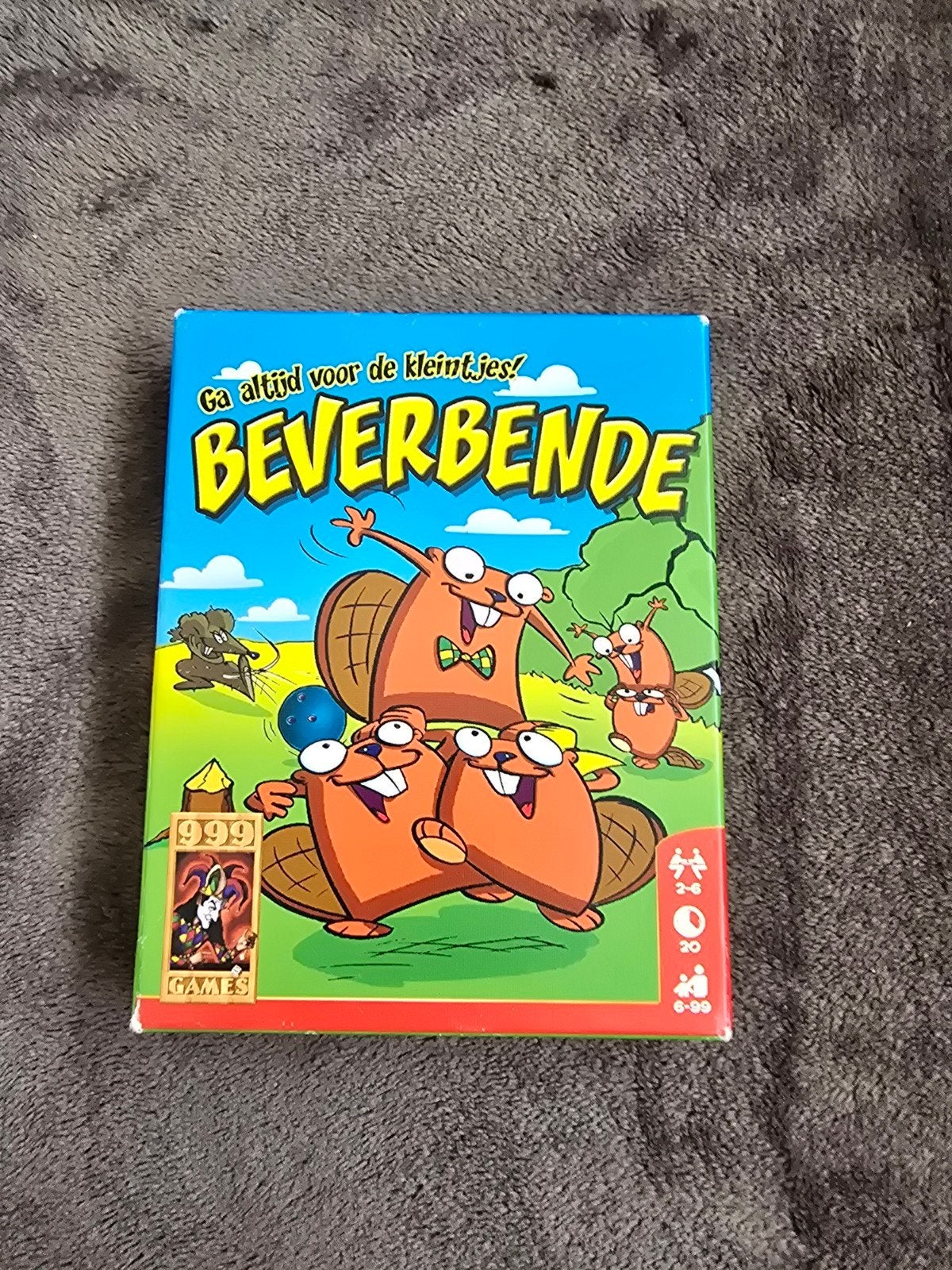 Beverbende Kaartspel - Ga altijd voor de kleintjes!, Een of twee spelers, Ophalen of Verzenden, Gebruikt, 999 Games