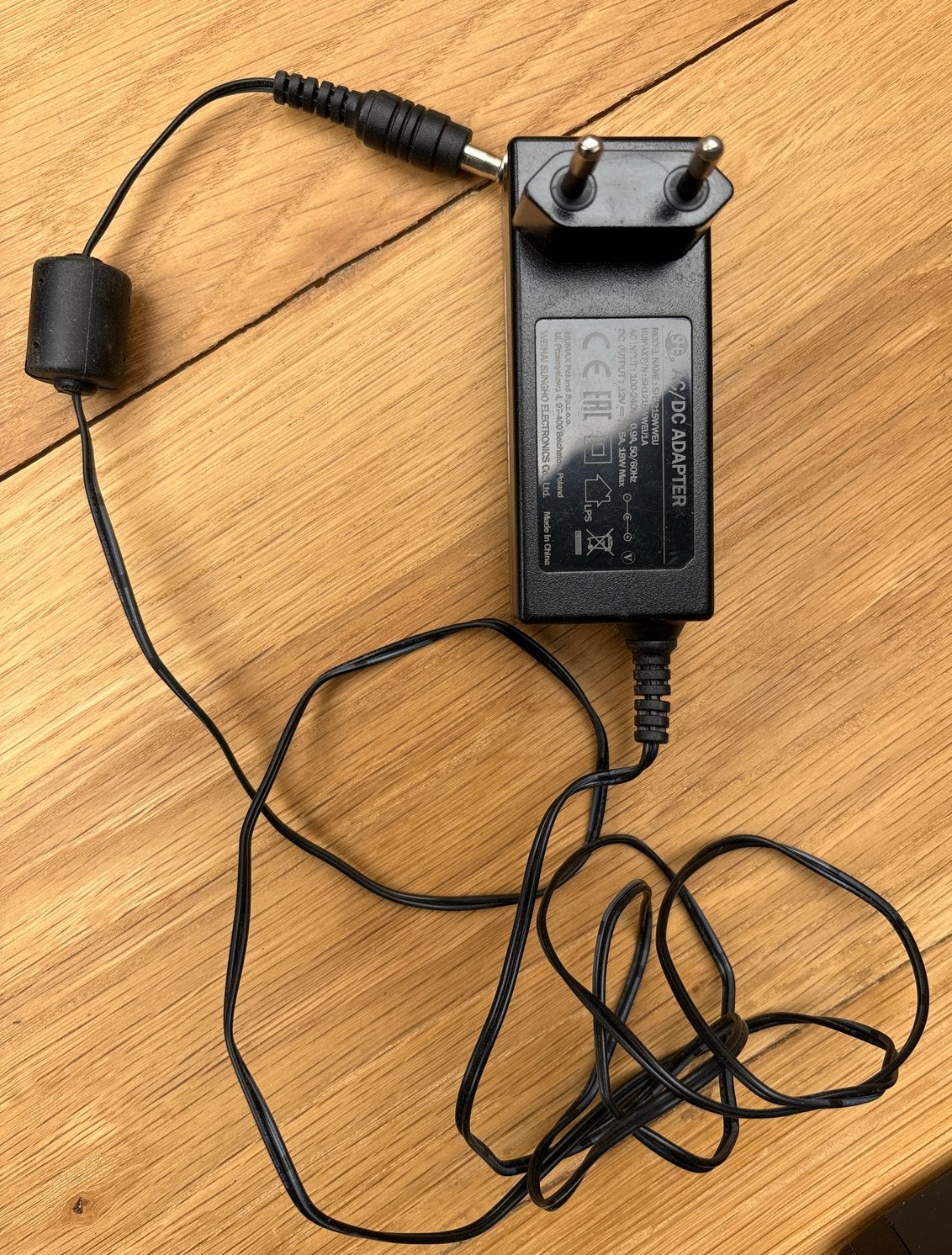HUMAX AC/DC Adapter 12V 1.5A - SH215WWEU, Ophalen of Verzenden, Gebruikt
