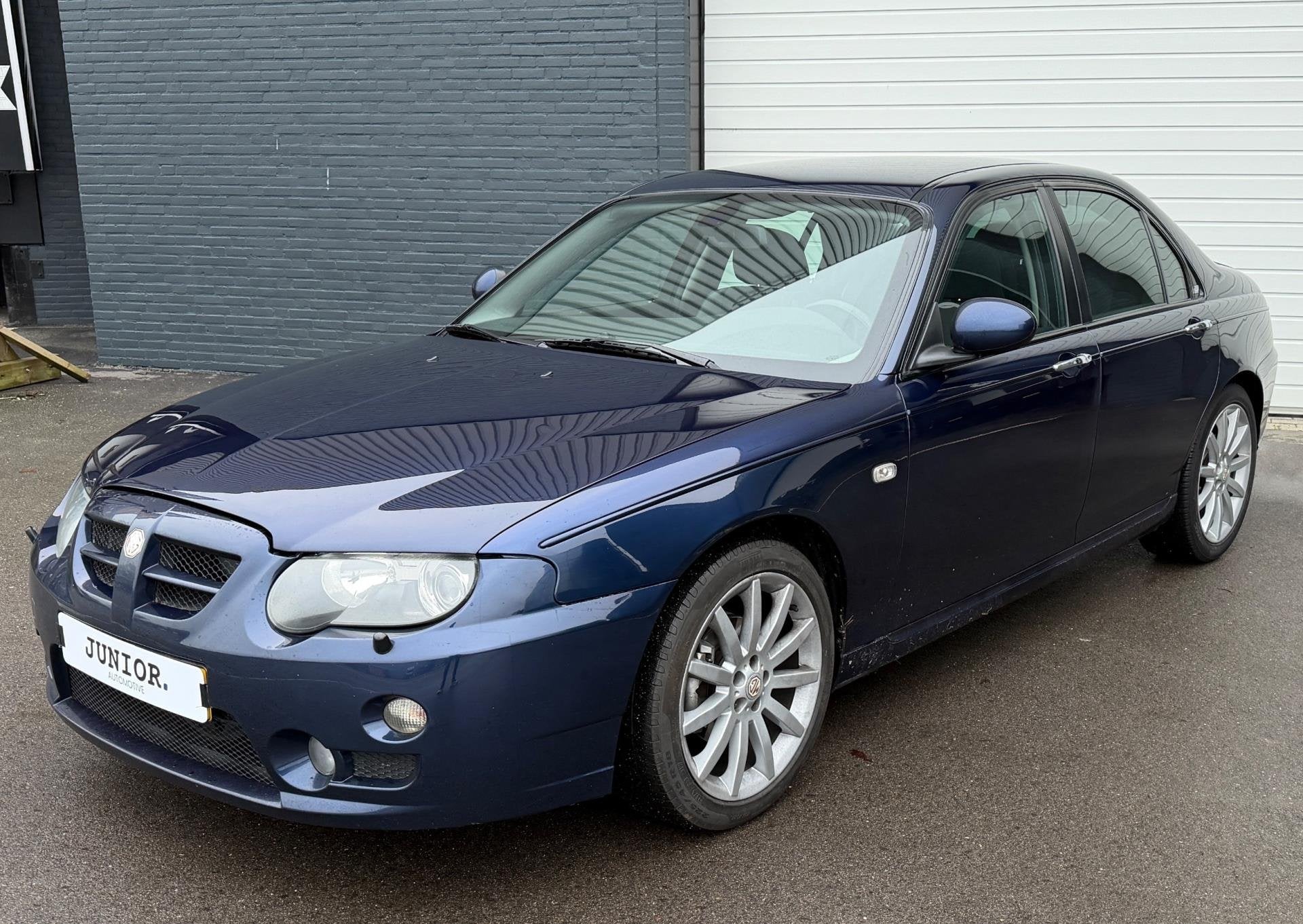MG ZT 2.0 CDTi 135 CRUISE/CLIMA/UNIEK!/SPORT/LEDER, Auto's, MG, Voorwielaandrijving, Zwart, 4 cilinders, Blauw