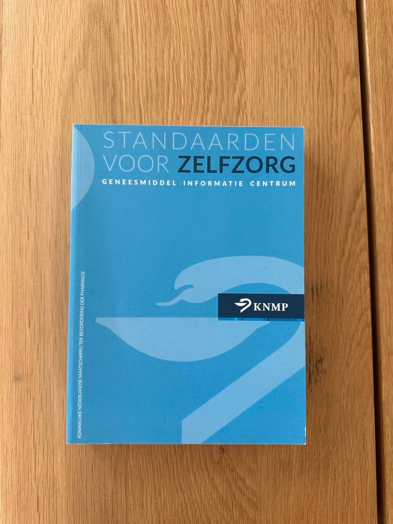 Standaarden voor Zelfzorg Geneesmiddel Informatie Centrum, Ophalen of Verzenden, Gelezen, Gezondheid en Conditie