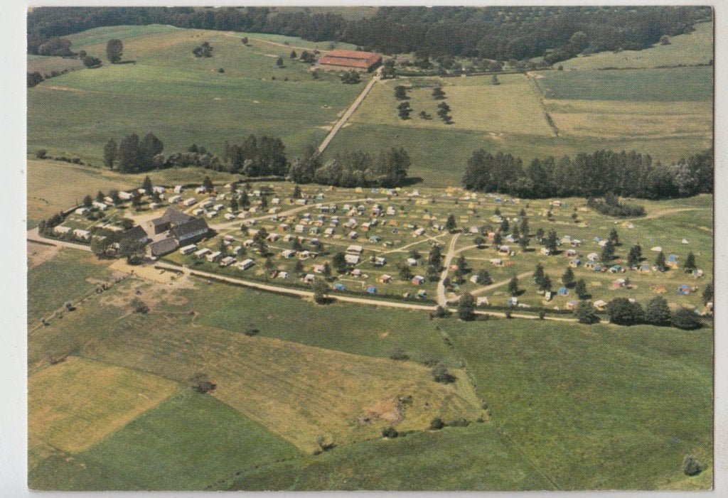 Vaals Camoung Cottessenhoeve 1976 Luchtfoto Ongelopen, Verzenden, 1960 tot 1980, Ongelopen, Limburg